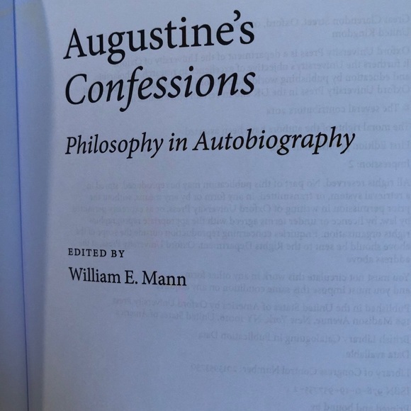 Augustine’s Confessions Hardcover Book - Picture 3 of 8